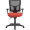 Lorell Padded Fabric Seat Cushion for Conjure Executive Mid/High Red 62007 - alternate 8